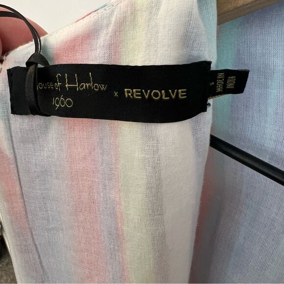 NWT Revolve x House of Harlow Delphine Dress in Multi Stripe | Size S - Picture 8 of 13